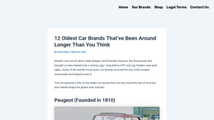 Peugeot - Internal Combustion Engine Car, Tatra - Aerodynamic Vehicles