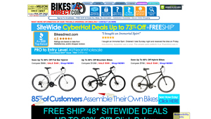 BikesDirect - Flat Bar Hybrid Bike