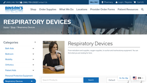 Binsons - Respiratory Devices