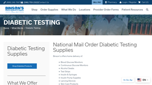 Binson's - Diabetic Testing Supplies