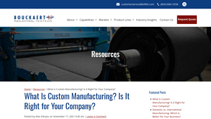Bitfelt - Custom Manufacturing Solutions