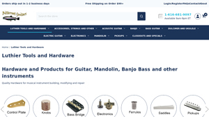 Goldtone - ZeroGlide Slotted Replacement Nut Acoustic