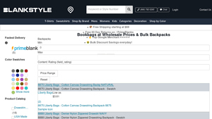 Blankstyle - Wholesale Backpacks