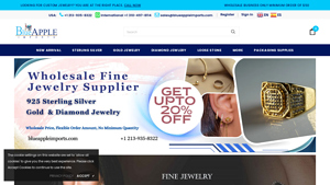 Blue Apple Imports - Curved Band Thumb Ring with Pear Lab Created White Opal