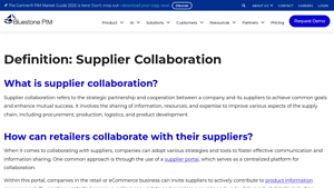 Bluestone - Supplier Collaboration Solutions