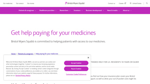 Bristol Myers Squibb - Patient Assistance Programs