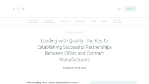 Bone Zone Pub - Contract Manufacturing Insights
