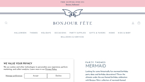 Bonjour Fête - Mermaid Party Supplies
