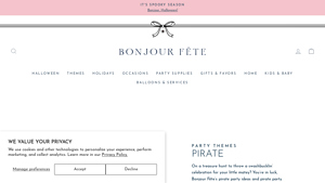 Bonjour Fête - Pirate-Themed Party Supplies
