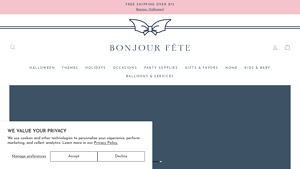 Bonjour Fête - Party Supplies & Decorations