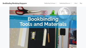 Bookbinding Workshops - Essential Tools & Materials
