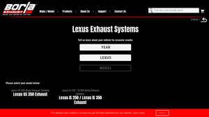 Borla - Axle-Back Exhaust System for Lexus IS 250/IS 350