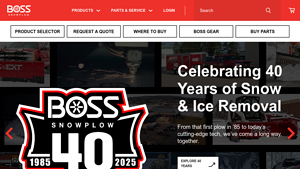 BOSS Snowplow - Snow and Ice Removal Equipment