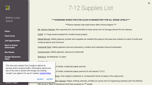 Botkins Schools - Essential Supplies for Students
