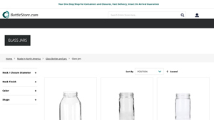 BottleStore - Flint Glass Jars