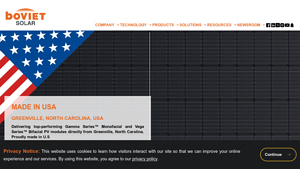 Boviet Solar - Advanced Solar Cells & Modules
