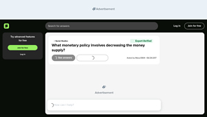 Brainly - Contractionary Monetary Policy
