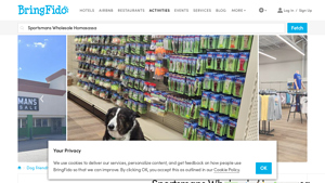 Sportsmans Wholesale - Dog-Friendly Sporting Goods