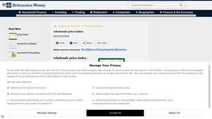 Britannica - Wholesale Price Index