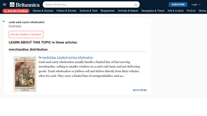 Britannica - Cash-and-Carry Wholesalers