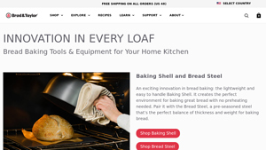 Brod & Taylor - Baking Shell and Bread Steel