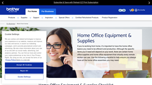 Brother - Home Office Setup Checklist