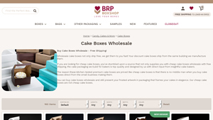 BRP Box Shop - Cake Boxes Wholesale