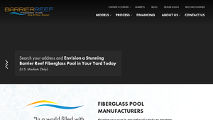 Barrier Reef Fiberglass Pools - Variety of Pool Models