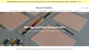Brush and Bubbles - DIY Art Kits