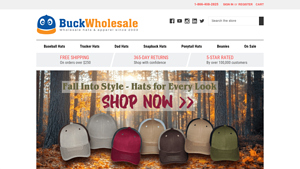 Buck Wholesale - Wholesale Hats & Apparel