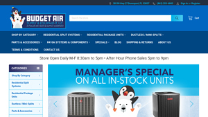 Budget Air Supply - Wholesale HVAC Systems