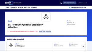 Anduril - Missile Quality Engineering