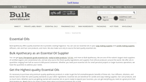 Bulk Apothecary - Essential Oils