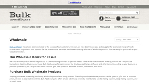 Bulk Apothecary - Wholesale Soap and Candle Supplies