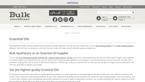 Bulk Apothecary - Essential Oils