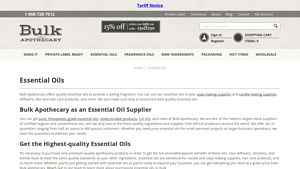 Bulk Apothecary - Essential Oils