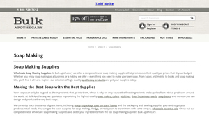 Bulk Apothecary - Wholesale Soap Supplies