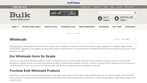 Bulk Apothecary - Wholesale Soap and Candle Making Supplies