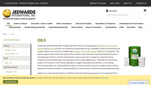 Jedwards International - Wholesale Natural Oils