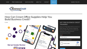 Crown Office Supplies - Office Supplies & NET 30 Payment
