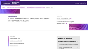 Supplier Hub - Business Connection Platform