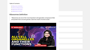 Byju's - Ribosomes Explained