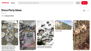 Pinterest - Disco Party Ideas