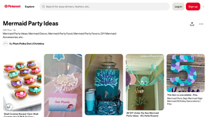 Pinterest - Mermaid Party Essentials