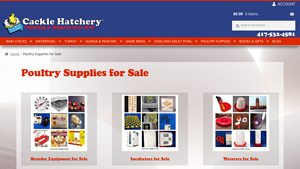Cackle Hatchery - Poultry Supplies