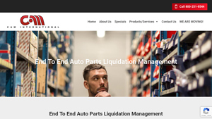 CAM International - Auto Parts Liquidation Services