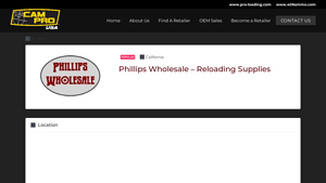 Phillips Wholesale - Reloading Supplies