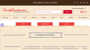 Candy Favorites - Wholesale & Bulk Candy