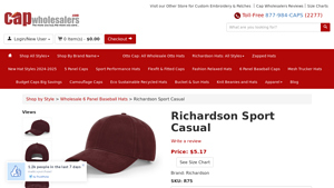 Richardson - R75 Sport Casual Cap
