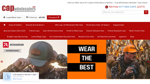 Cap Wholesalers - Wholesale Blank Hats